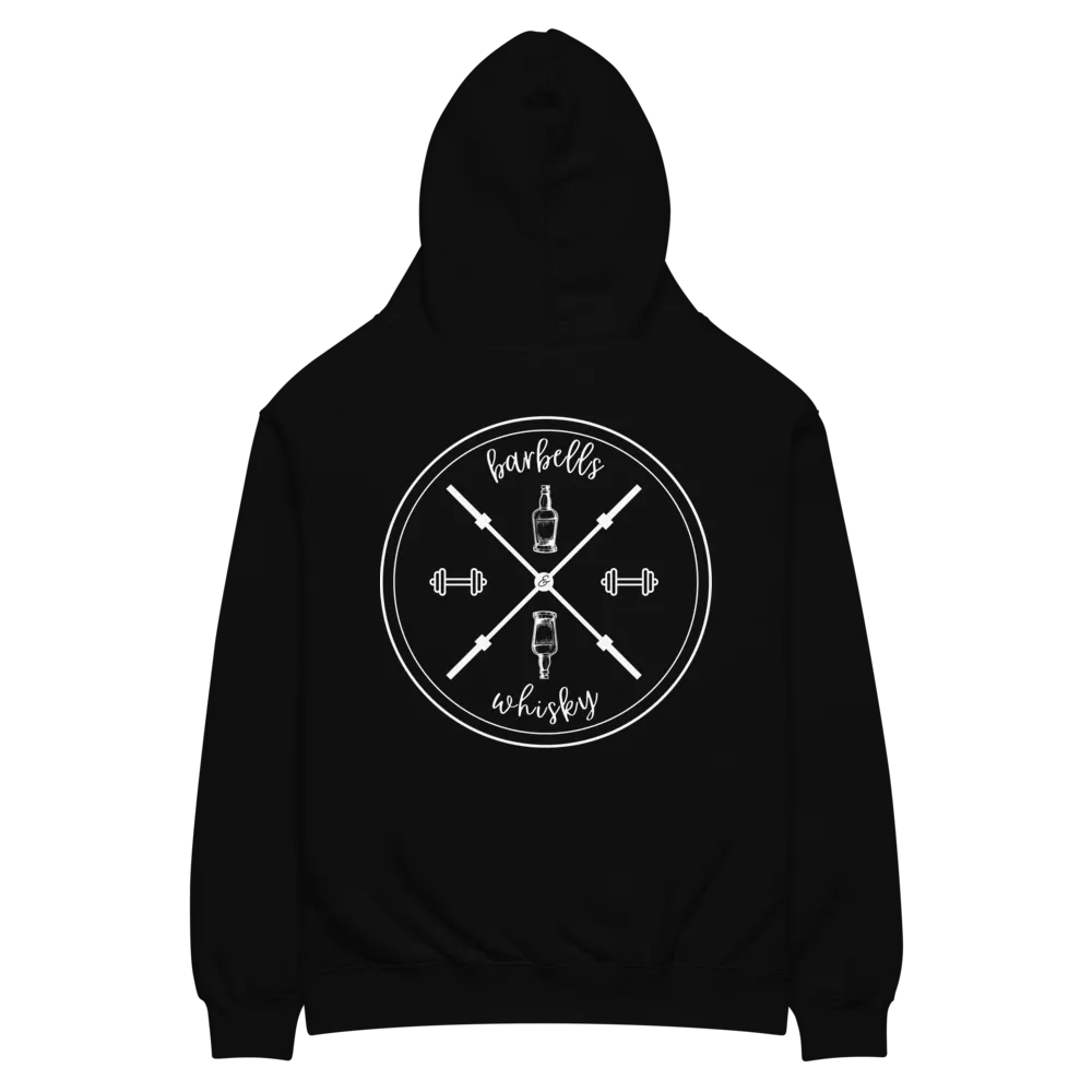 Barbells & Whiskey X Emblem Unisex Hoodie product image (2)