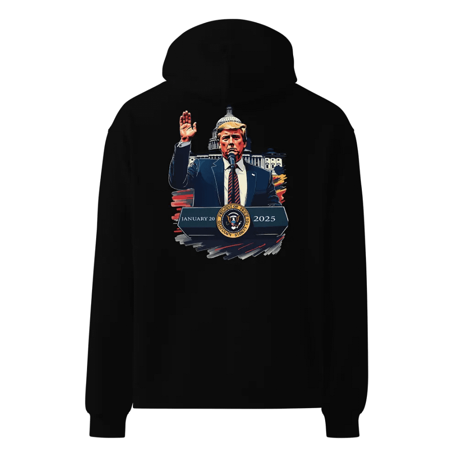 Donald Trump Oath of Office 47th President Hoodie product image (7)