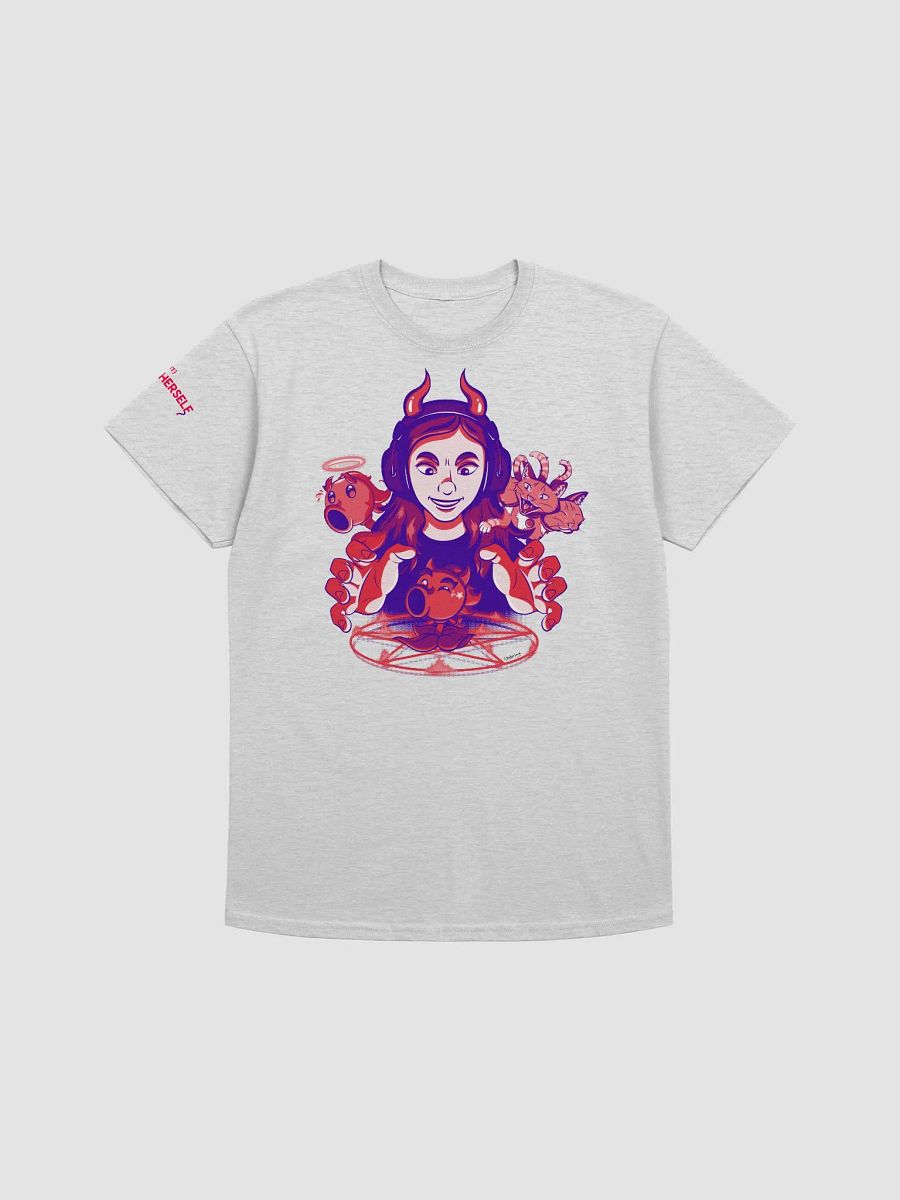 Colorized Satanic Rituals Light Ensemble T-Shirt (Sleeve Logo) product image (1)