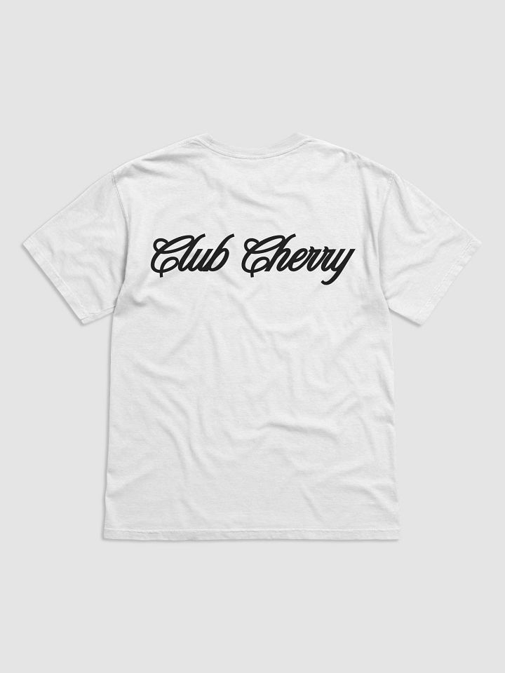 Club Cherry Logo Tee w/ Black CC on Back product image (2)