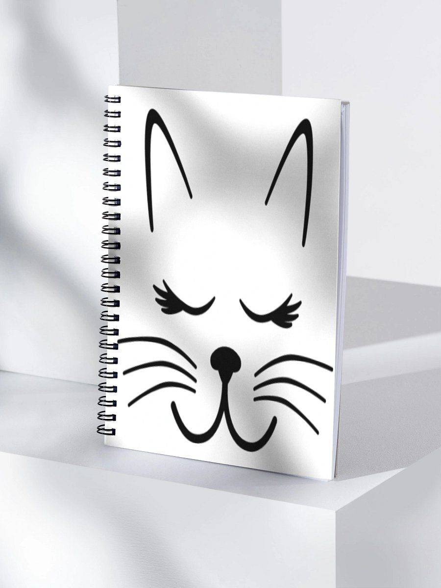 Whimsical Animal Face Spiral Notebook product image (4)