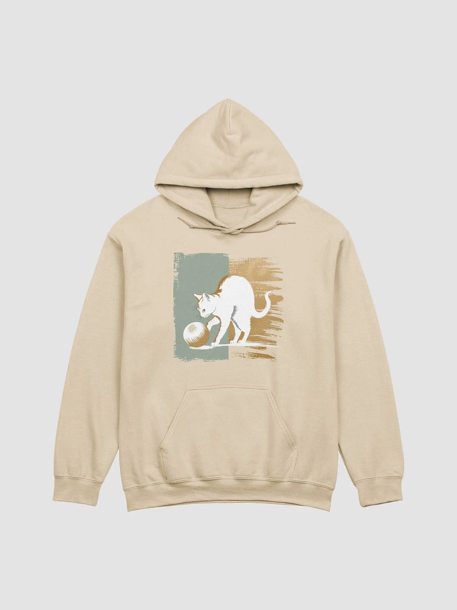 Holiday cat charm hoodie -regular Fit product image (4)