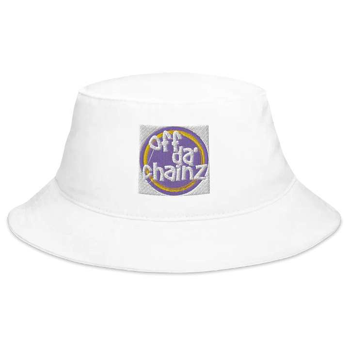 Off Da Chainz White Coolie Hat product image (2)