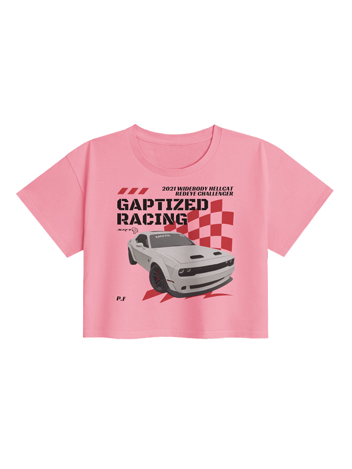 Gaptized Racing™ Women’s Crop Top Tee product image (1)