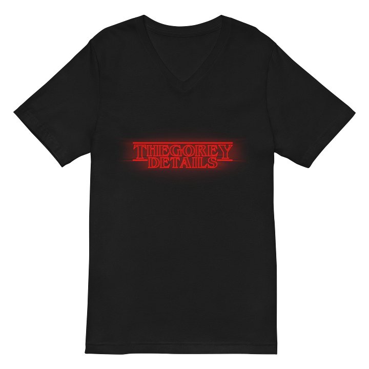 Upside Down - Bella+Canvas Short Sleeve V-Neck Jersey T-Shirt product image (3)
