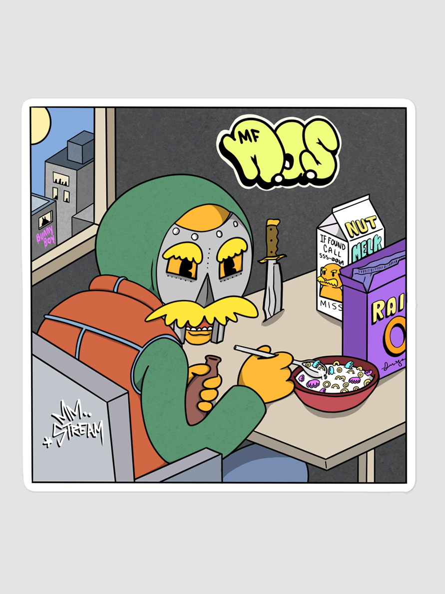 MF NAS Album Cover Stickers product image (1)