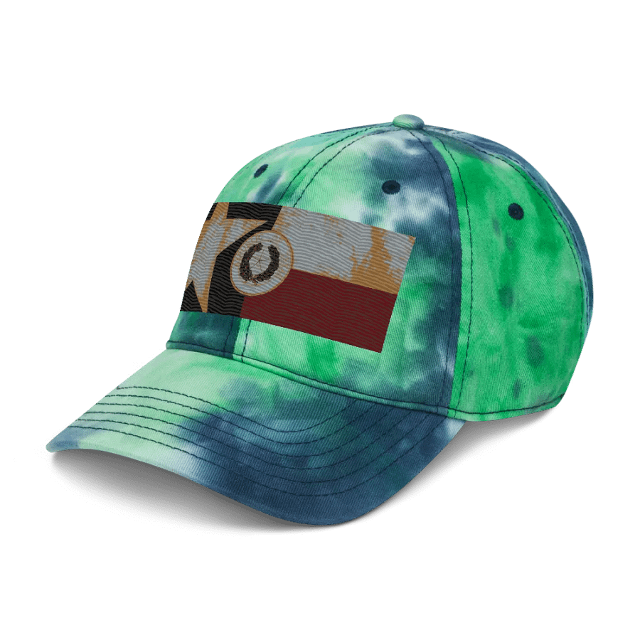 "Texas" Embroidered Tye-Dye Hat product image (10)