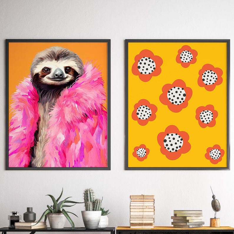 Eclectic Gallery Wall Set of 13 Surreal DIGITAL Prints product image (8)