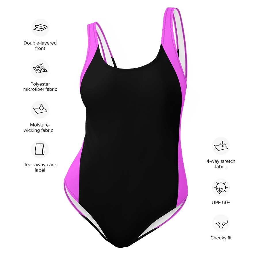 Smashley Fitness - Fitness Pink One-Piece Swimsuit product image (8)