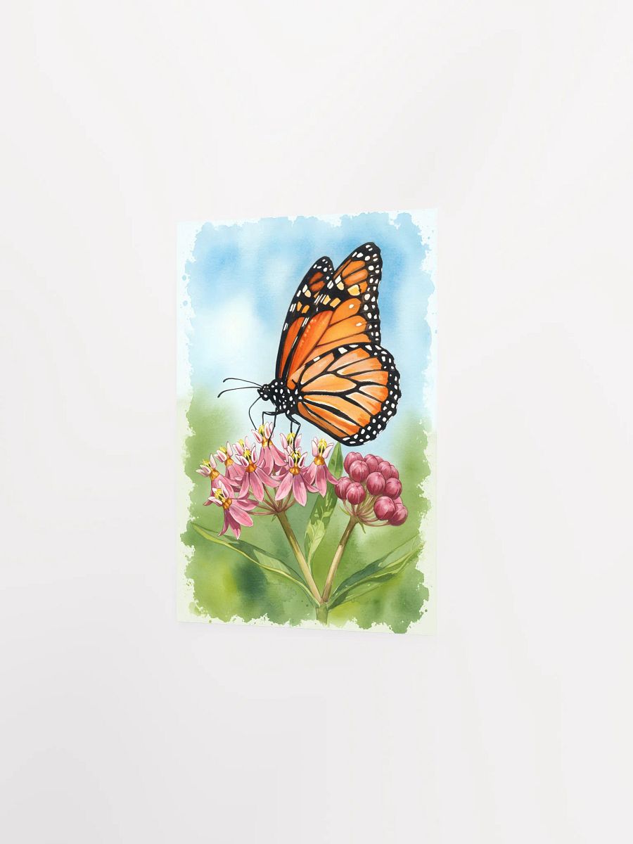 The Painted Pollinator: Monarch Butterfly Poster product image (13)