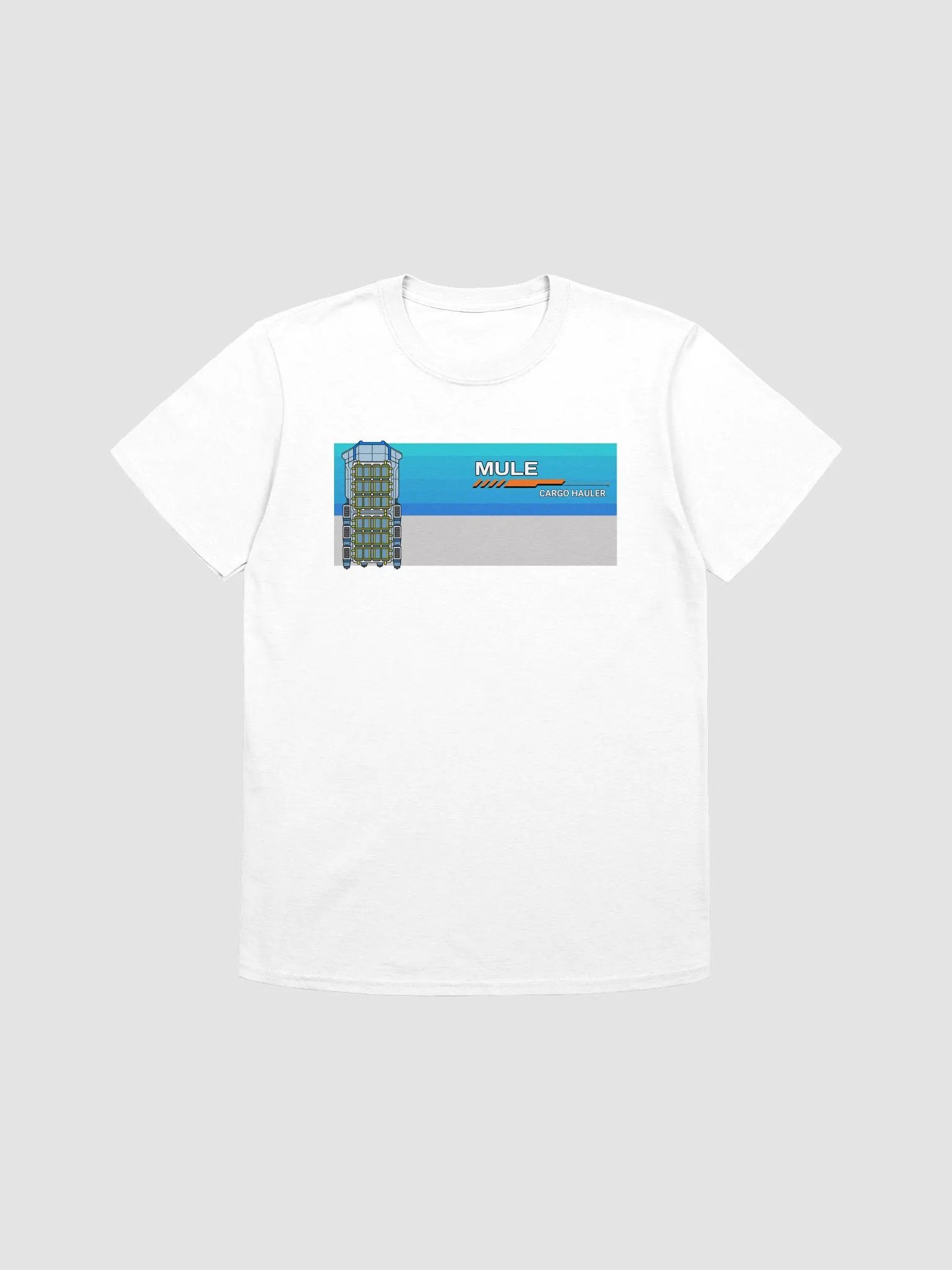 Mule Cargo Hauler Starship | Unisex Softstyle T-Shirt product image (1)