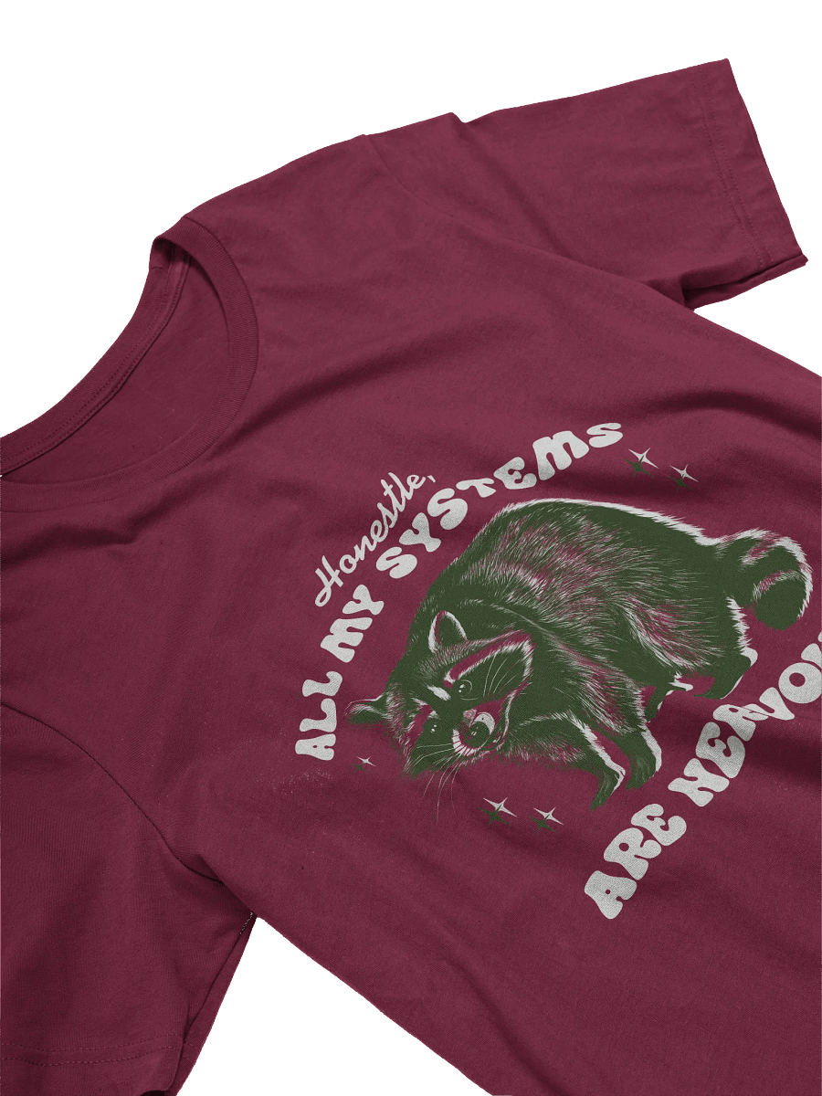 Nervous Systems Raccoon T-Shirt product image (3)