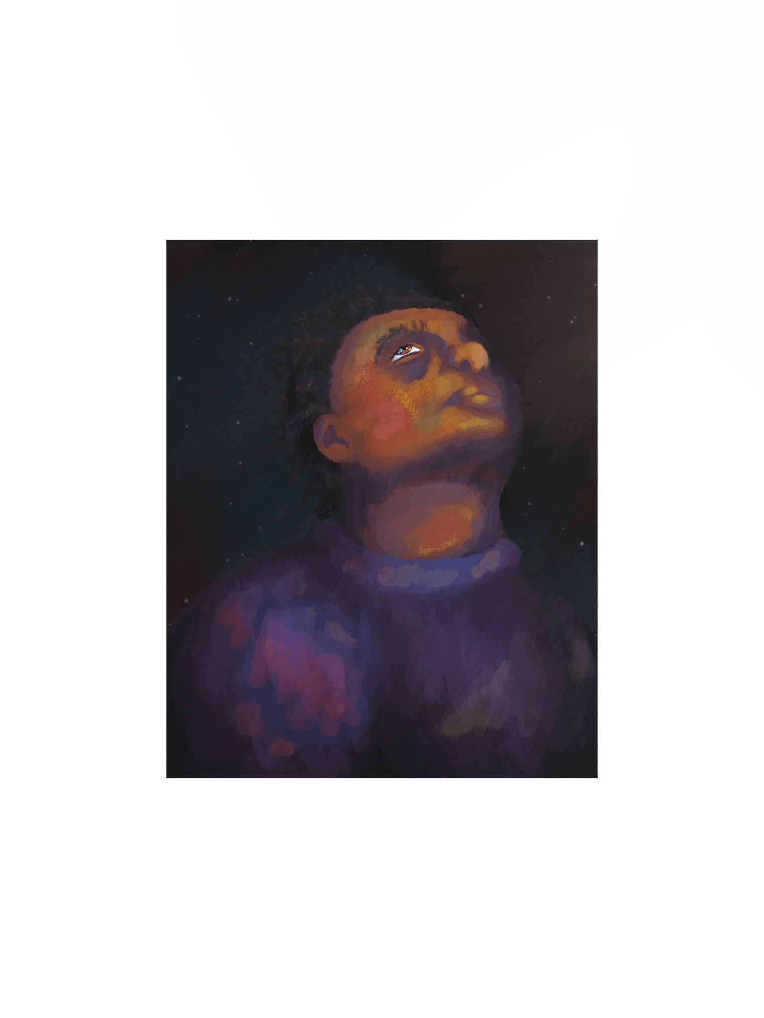 To Be Understood - Look Outside - Cori Art Print product image (1)