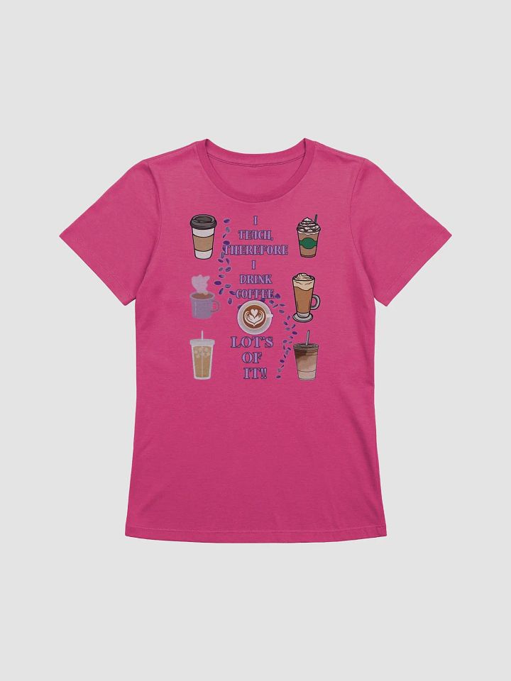 Teachers coffee break relaxed fit Tee product image (1)