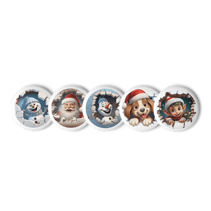 Santa Paws Pin Set product image (3)