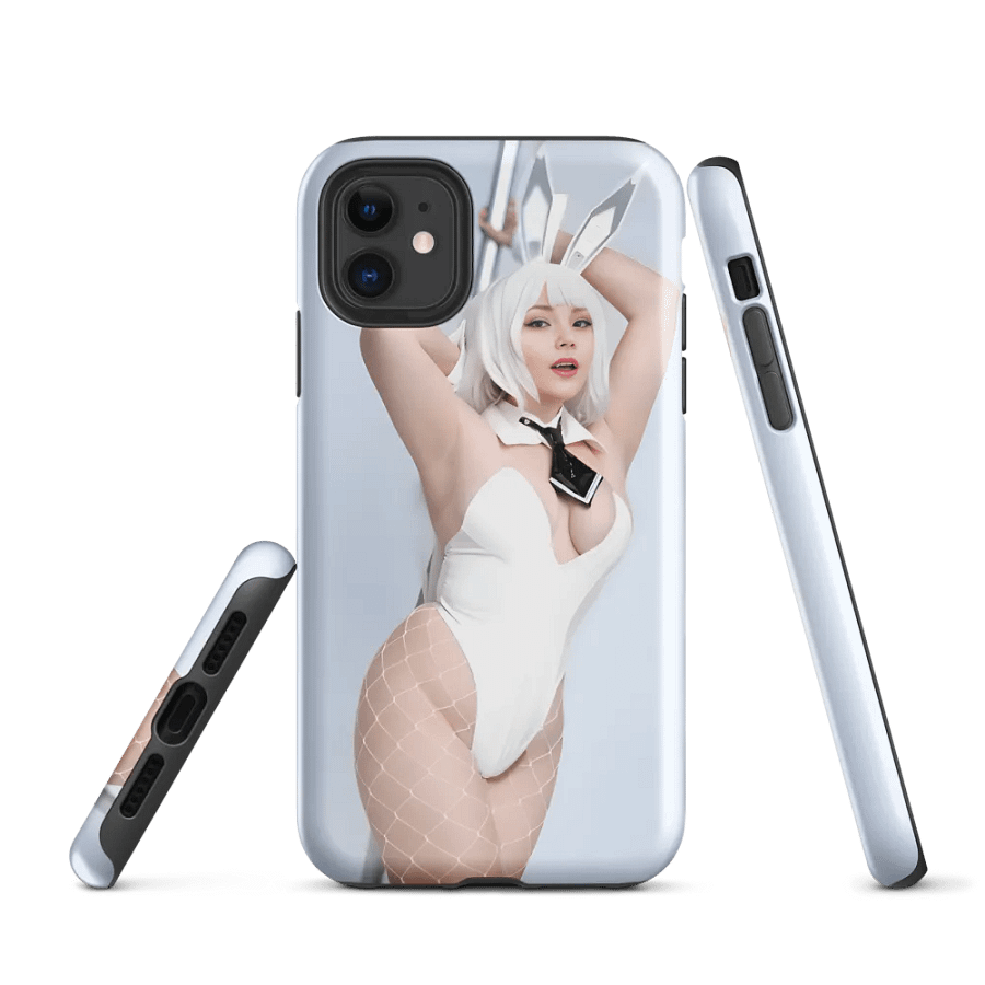 Blanc iPhone Tough Case - JuicyJinxs Cosplay (Goddess of Victory: Nikke) product image (1)