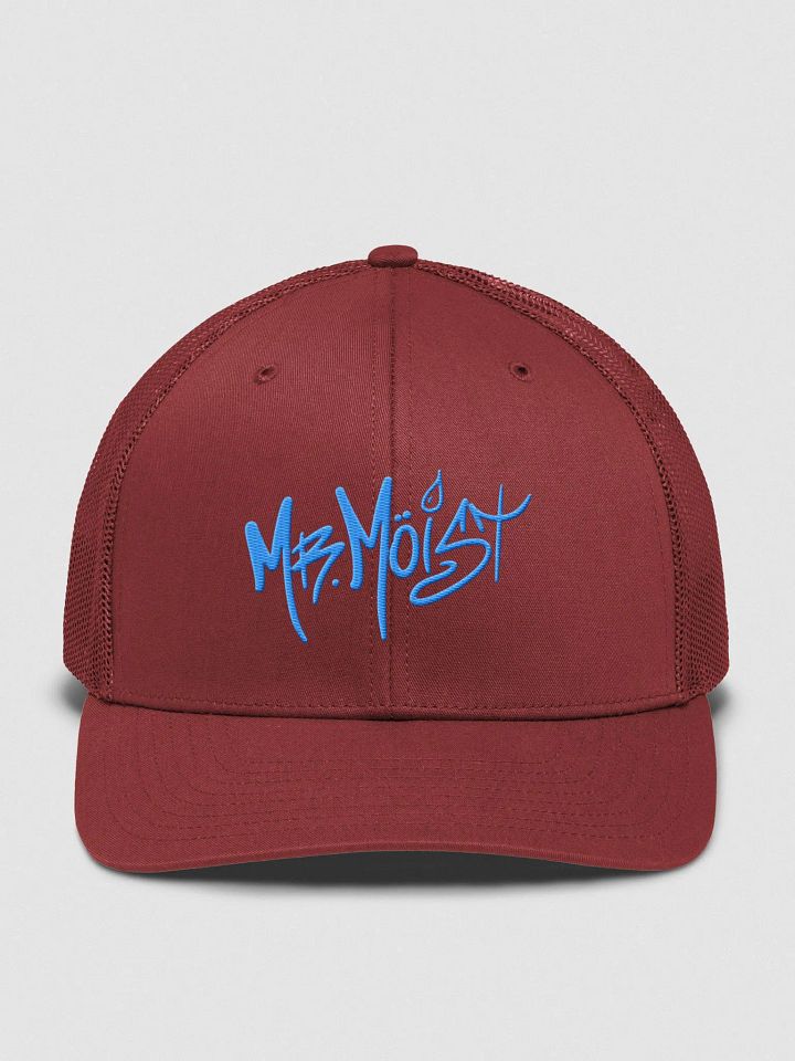 Mr Moist Blue Graffiti Trucker Hat product image (1)