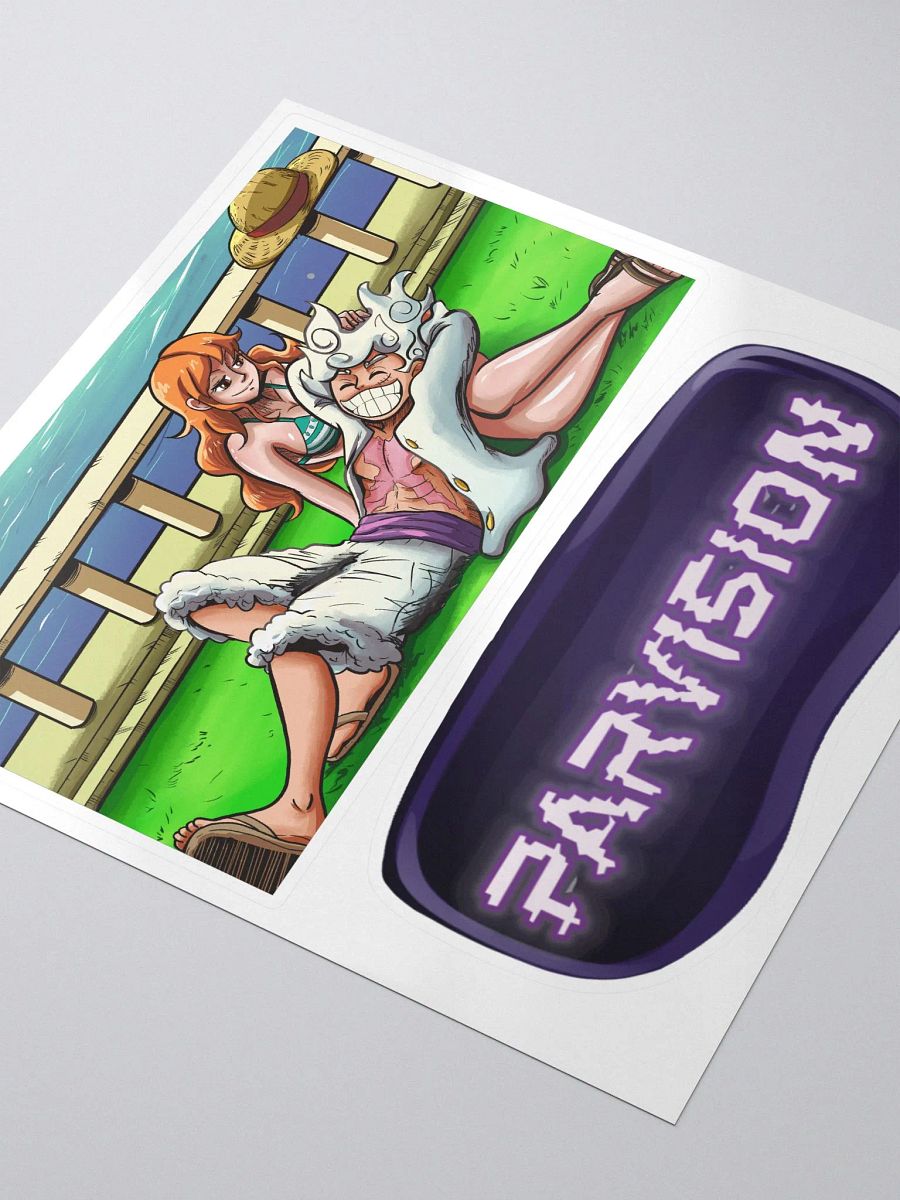 LUFFY X NAMI SHIP STICKER product image (3)