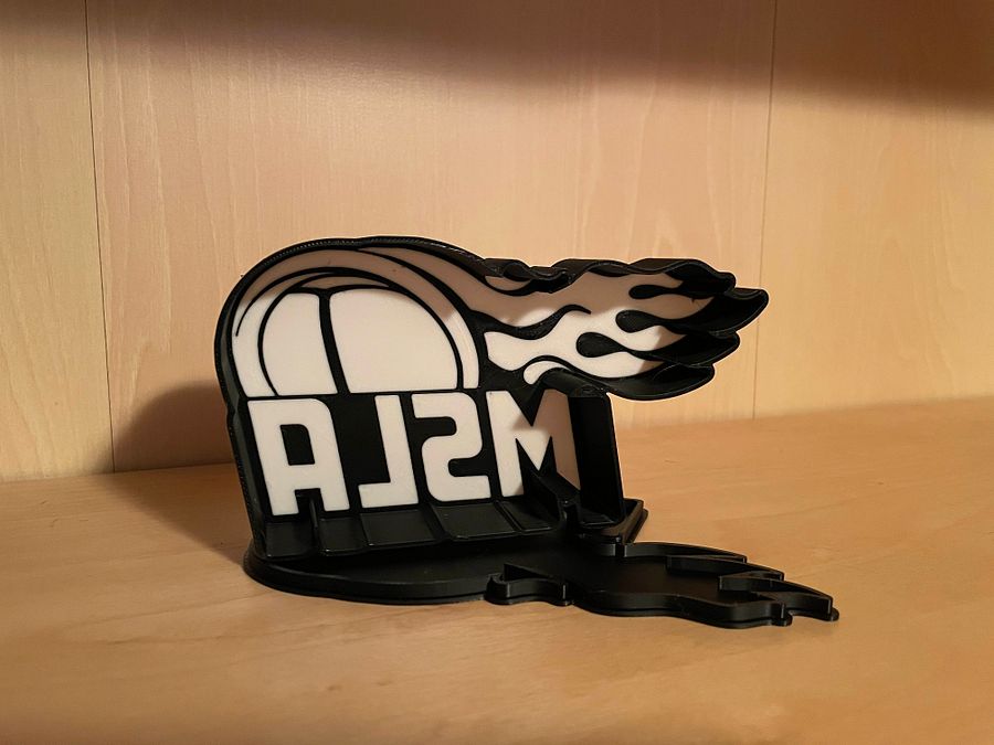 MSLA Racing Logo Lightbox - White product image (6)