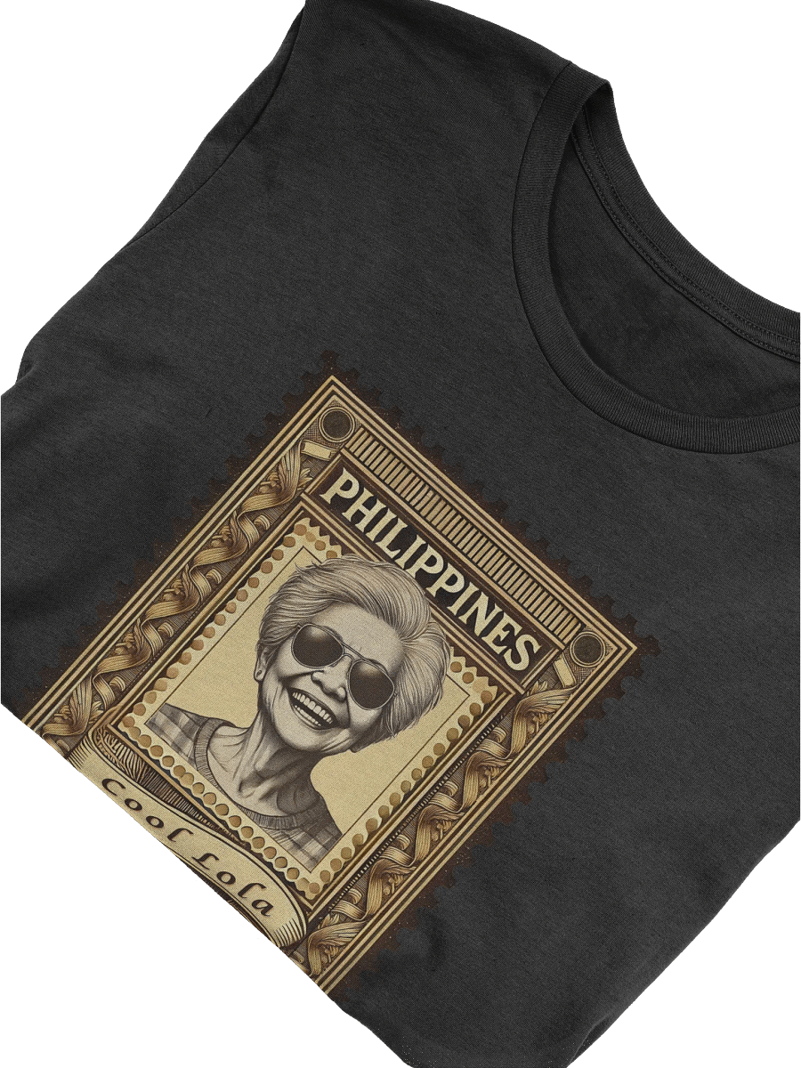 Cool Lola Vintage Philippines Stamp T-Shirt product image (4)