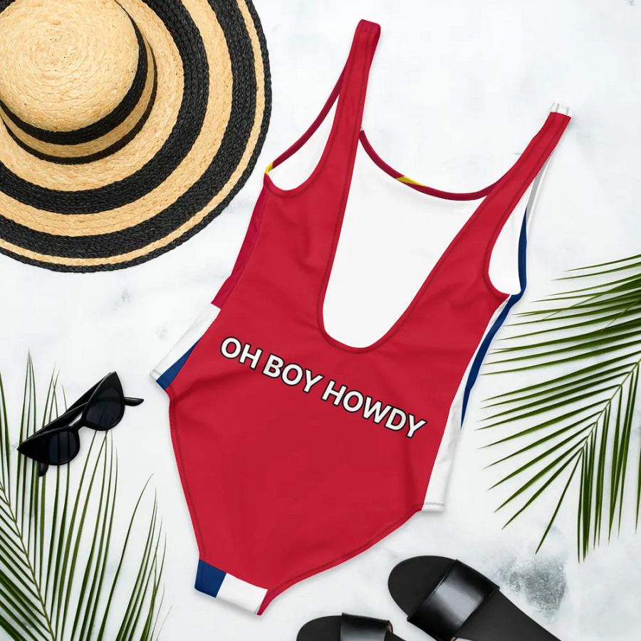 LA Tiger Flag One piece swimsuit product image (6)