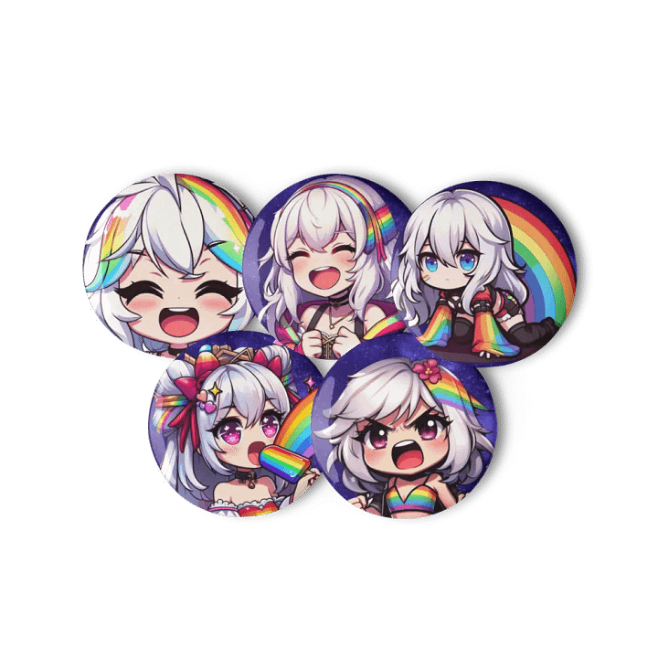 Pris Chibi Pins product image (2)