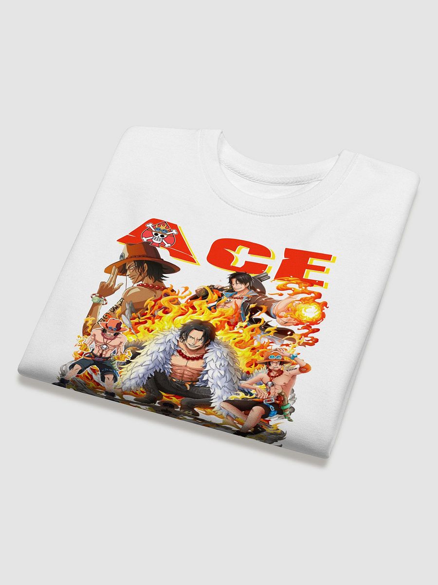 Flaming Ace: One Piece Anime Sweatshirt product image (28)