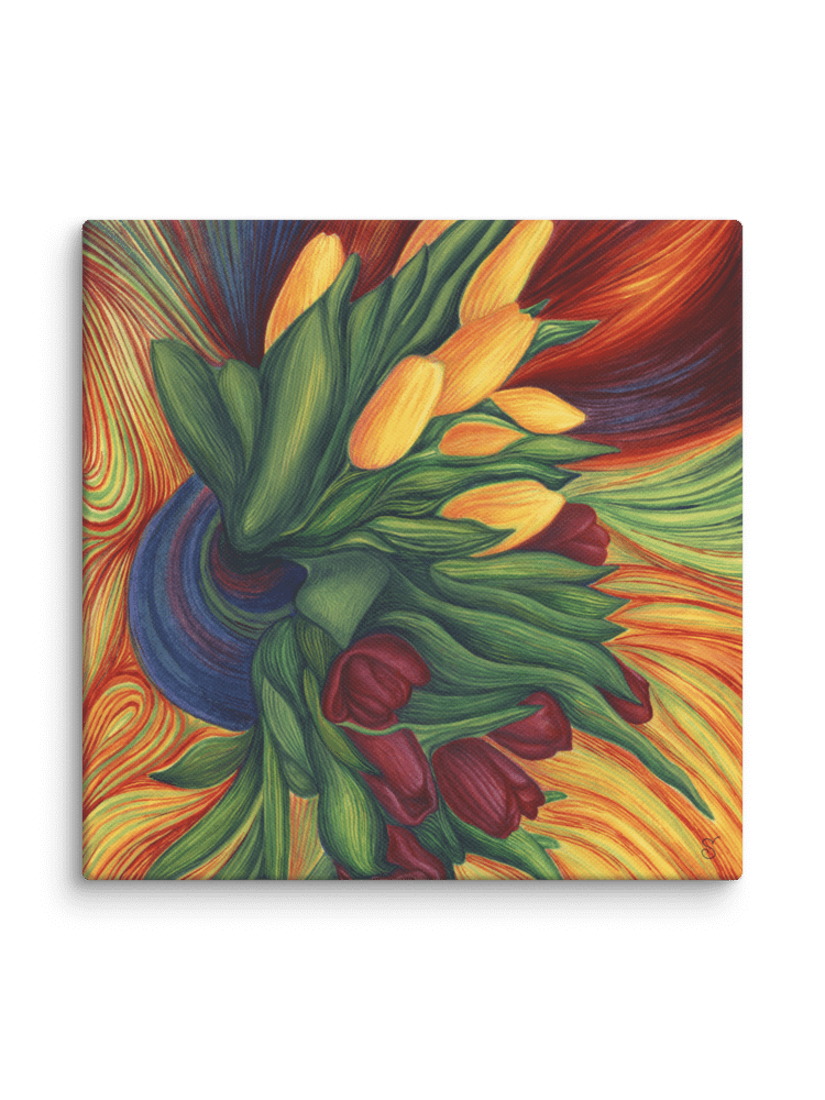Blank Canvas Masterpieces - Yellow and Purple Tulips product image (2)