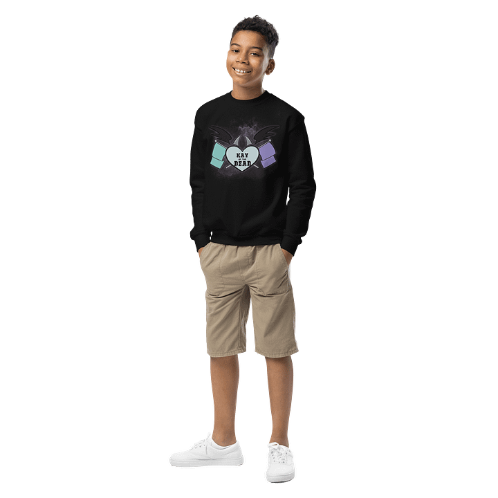 Kay_of_the_Dead Logo Youth Crewneck product image (1)