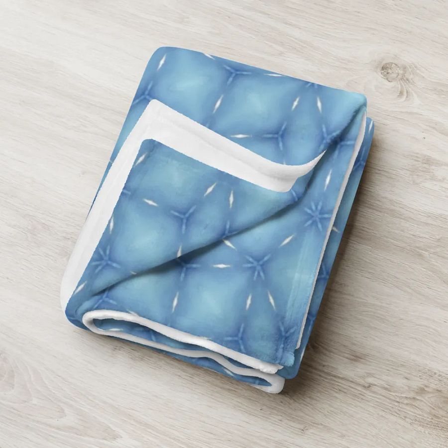 Floral Seamless Patterned Throw Blanket product image (7)