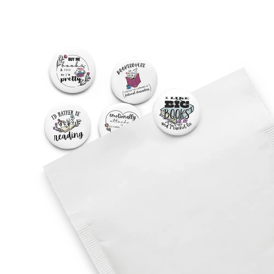 Booktrovert Pin Bundle product image (3)