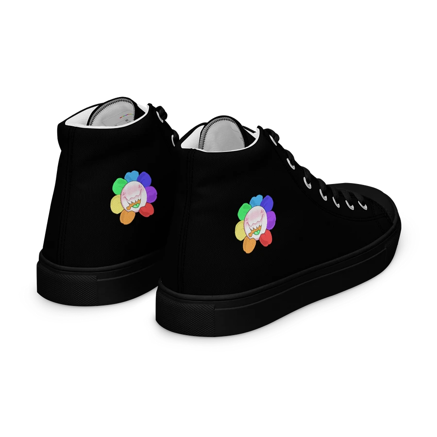 Black Flower Sneakers product image (26)