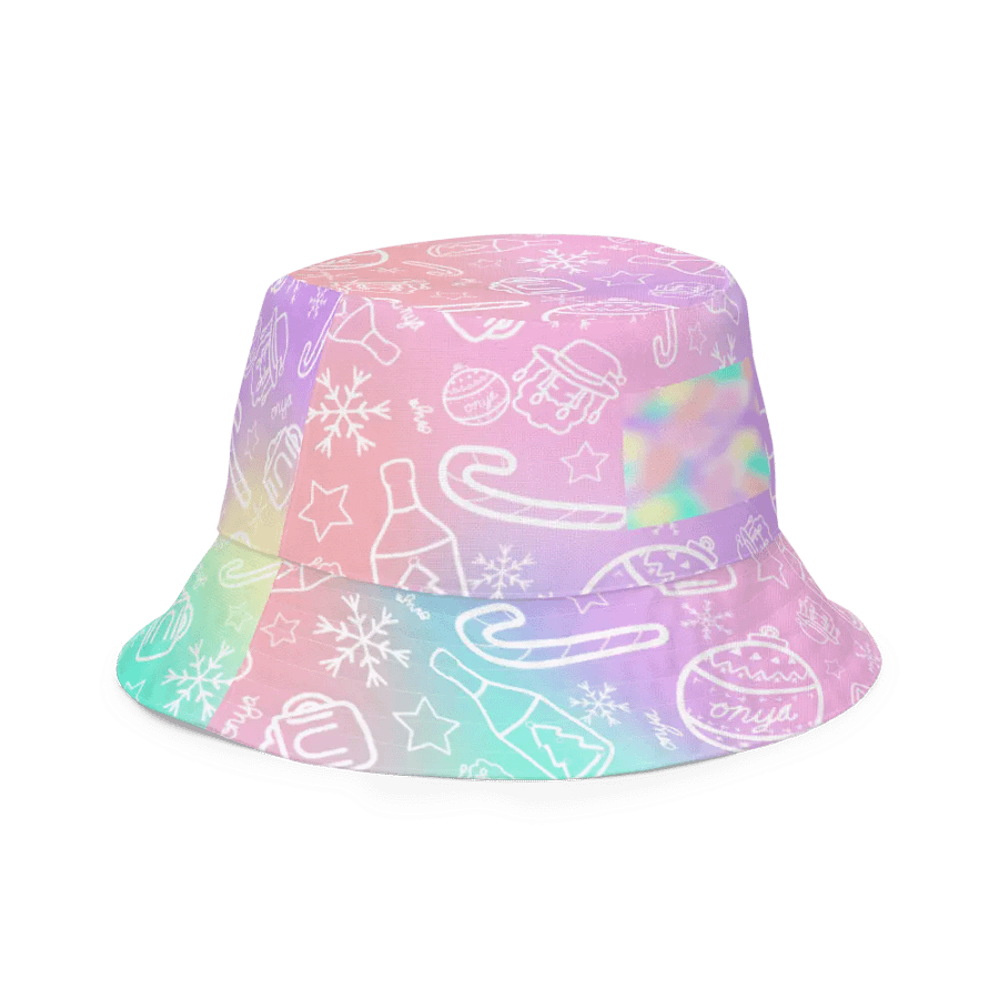 Limited Edition Christmas Tie Die Reversible Bucket Hat product image (12)