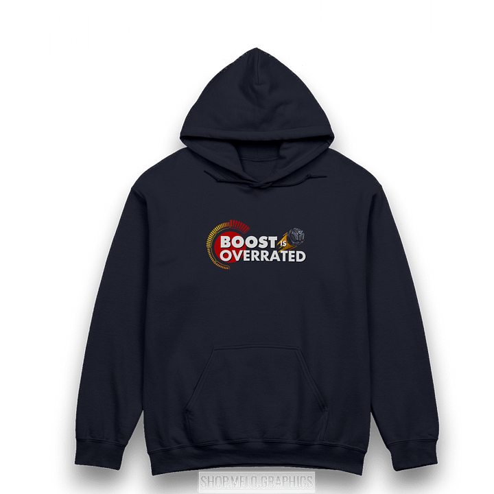 Carball Boost is Overrated - Basic Hoodie | #MadeByMELO product image (6)