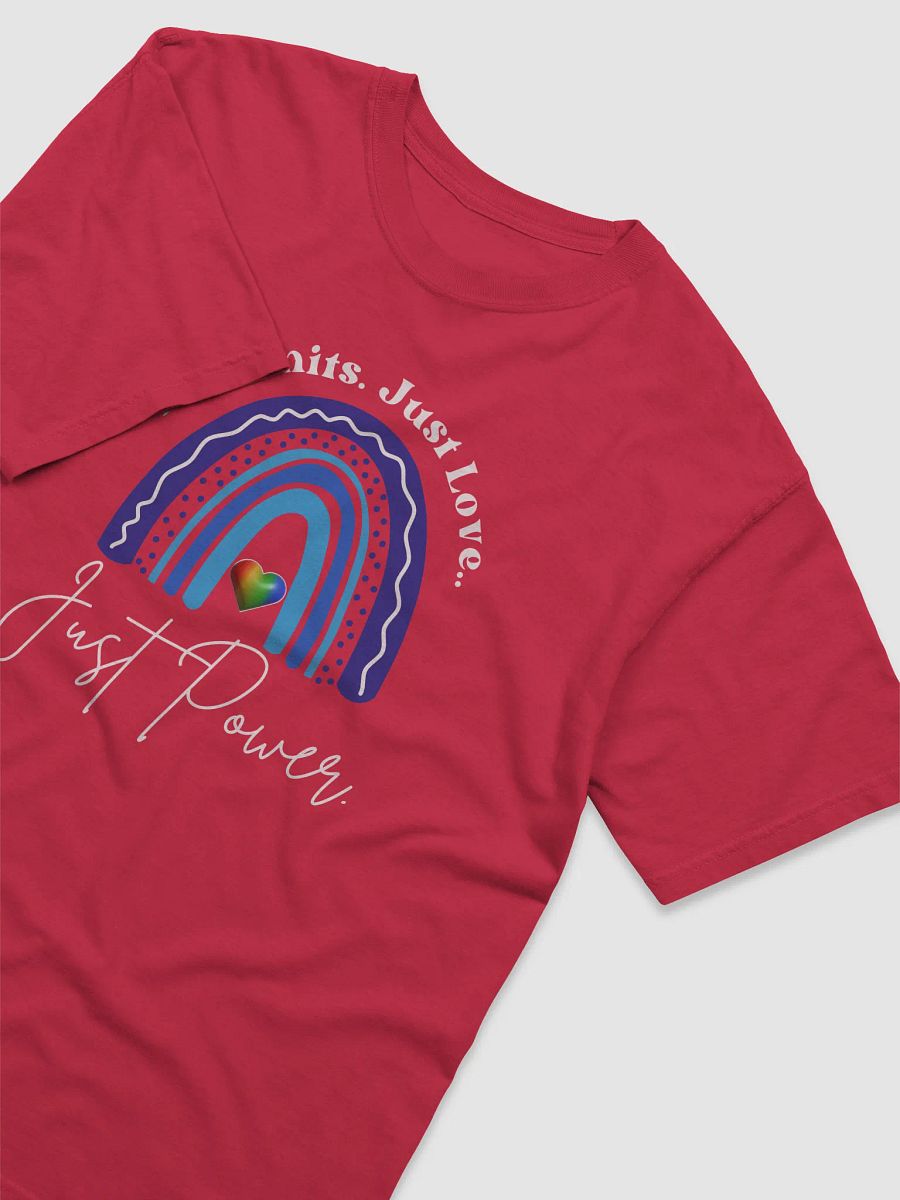 No Limits. Just Love. Just Power. Rainbow Comfort Colors T-shirt product image (5)