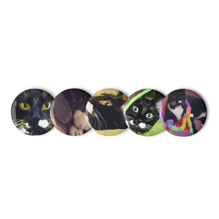 Tuxedo Cat Pins product image (3)