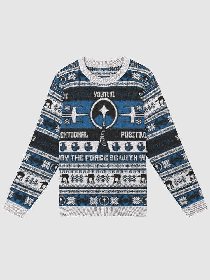 The Youtini Holiday Sweater - Blue product image (1)