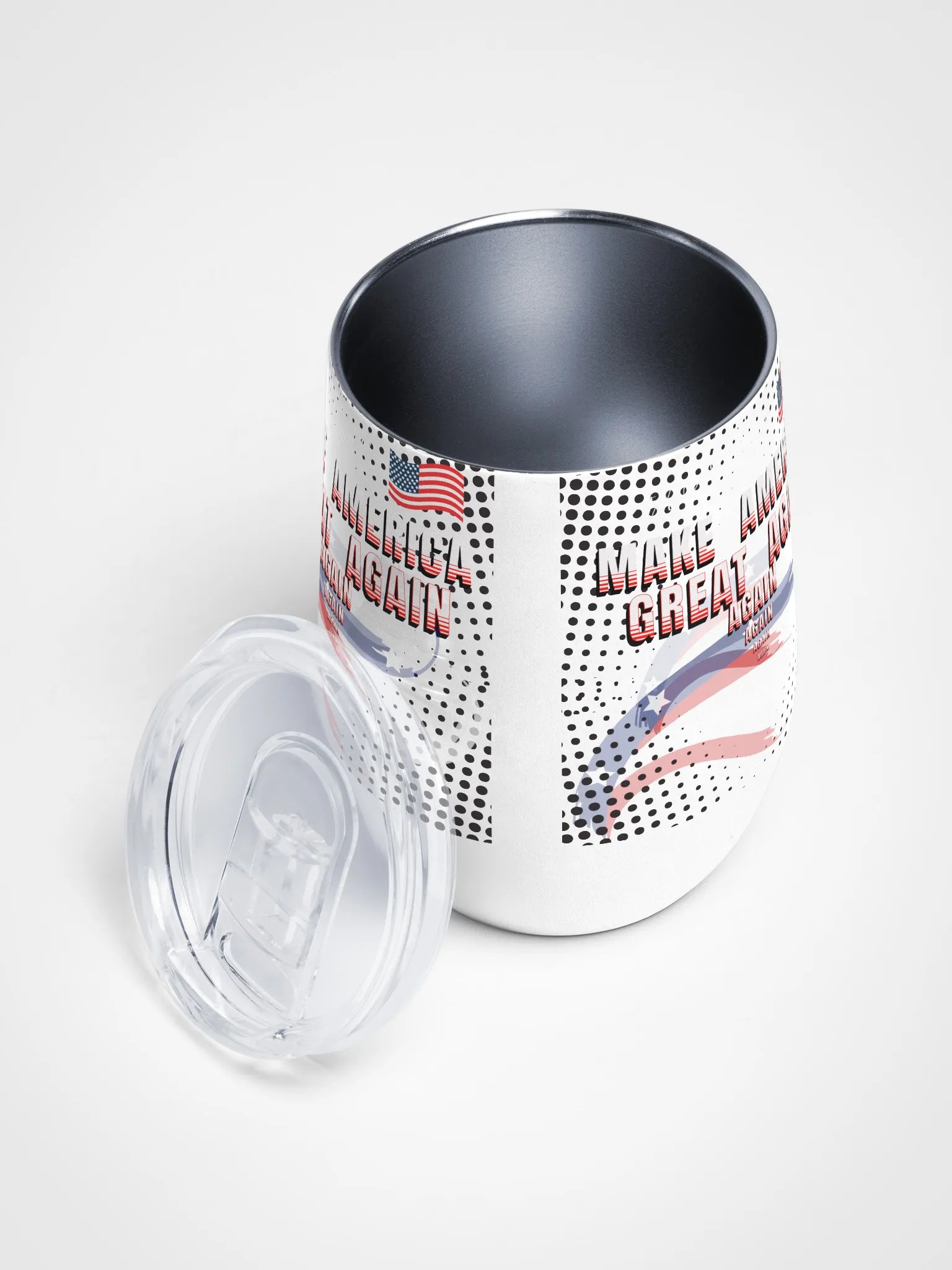 Make Americ Great again insulated Wine cooler perfect for cold or hot drinks product image (3)