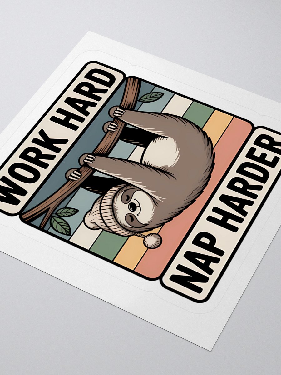Nap Harder Human Design Non-Sacral Sticker product image (7)