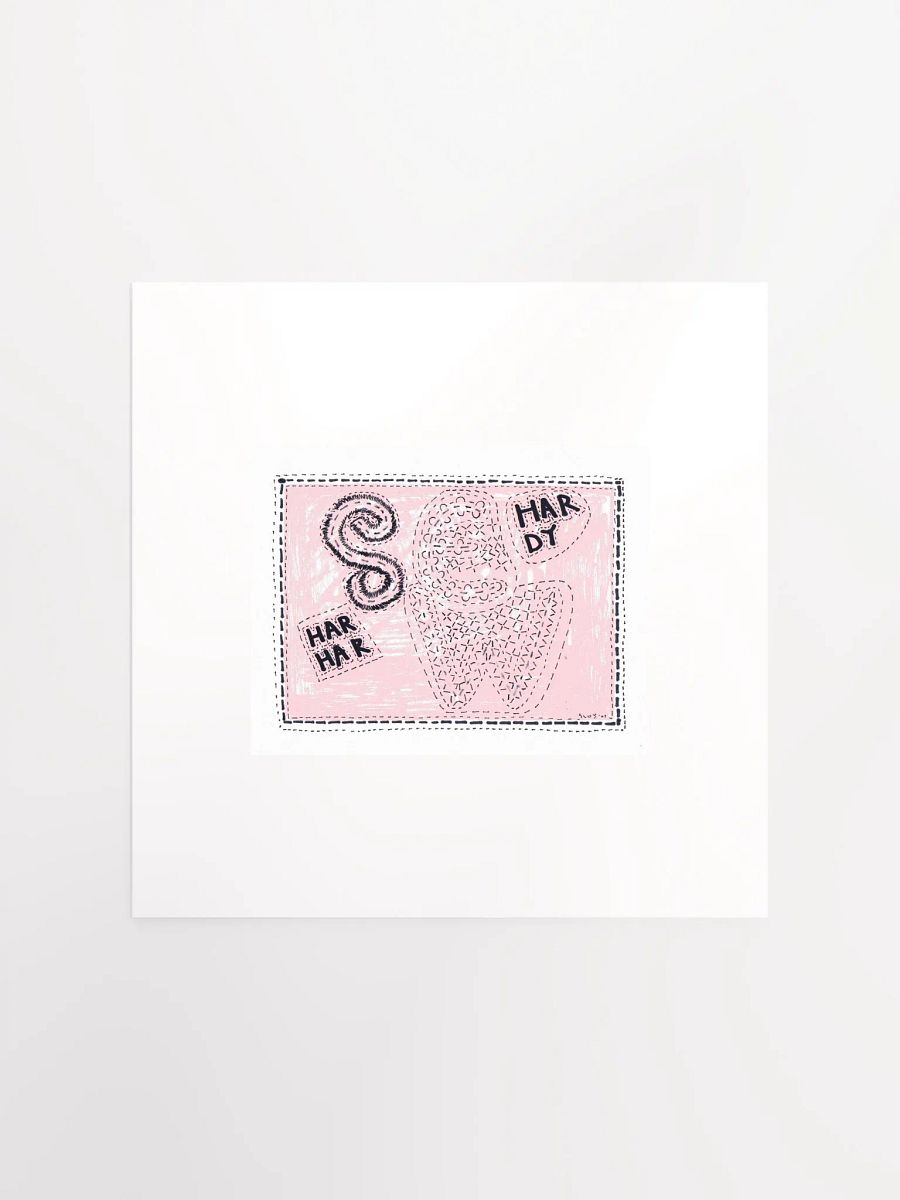 sew hardy har har panel card print product image (4)