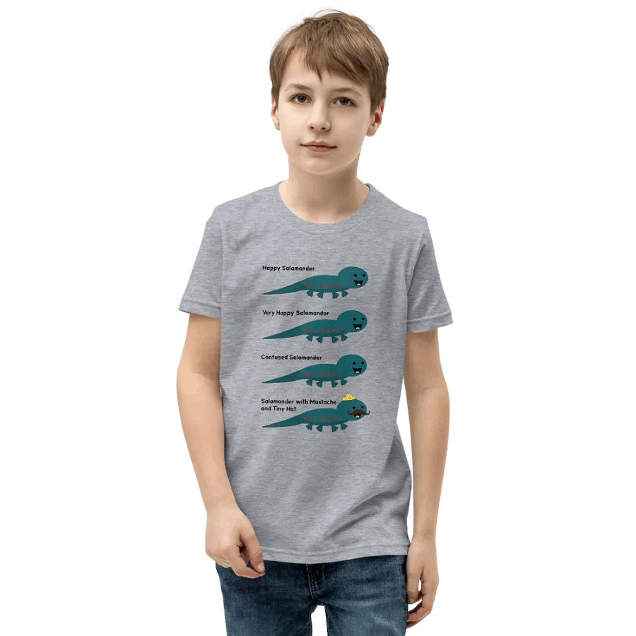 Kinds of Salamanders T-Shirt Youth product image (1)