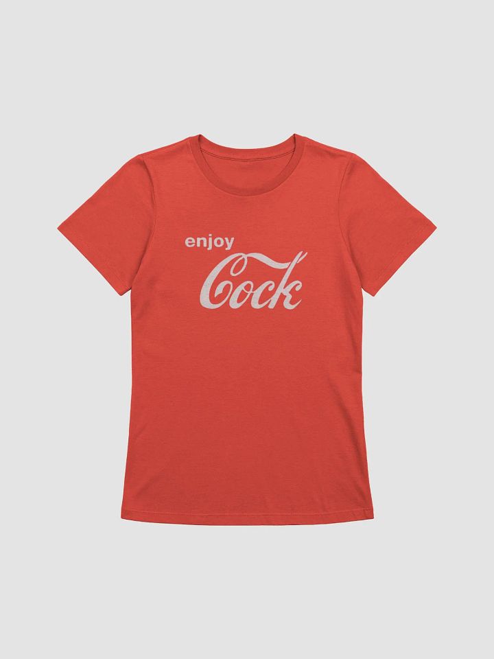 Refreshingly Bold: Enjoy Cock Women’s Tee product image (2)