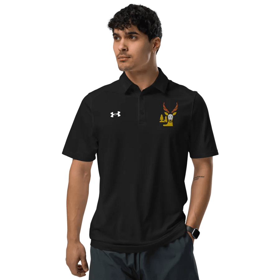 Vadideki Geyik Forest Spirit Deer Graphic Polo product image (10)