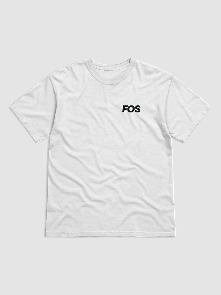 White FOS T-Shirt product image (1)