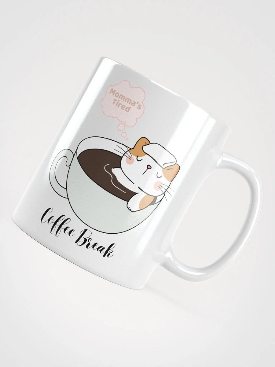 Momma's Tired Coffee Break Mug product image (8)
