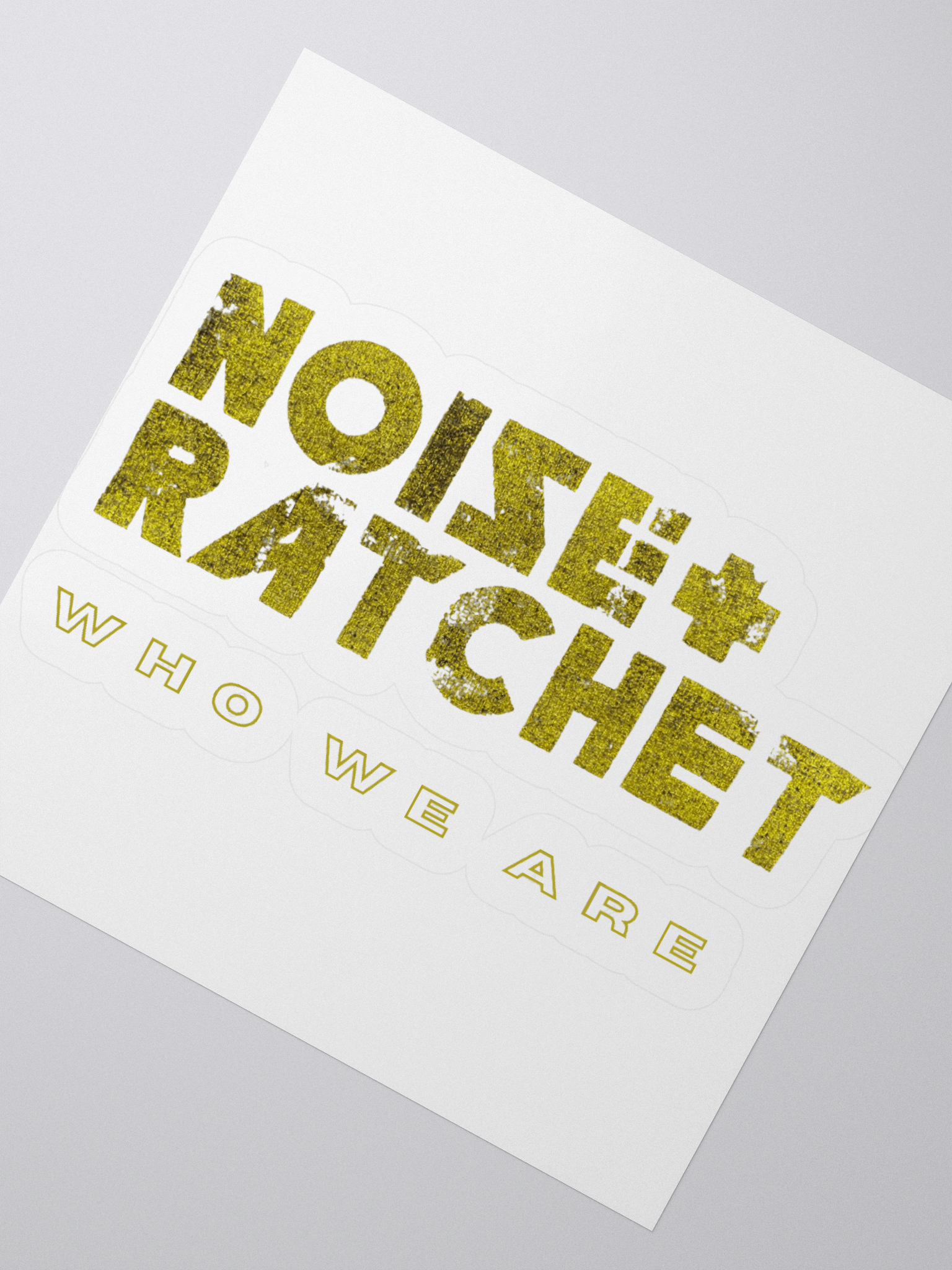 Noise Ratchet - Who We Are Sticker product image (2)