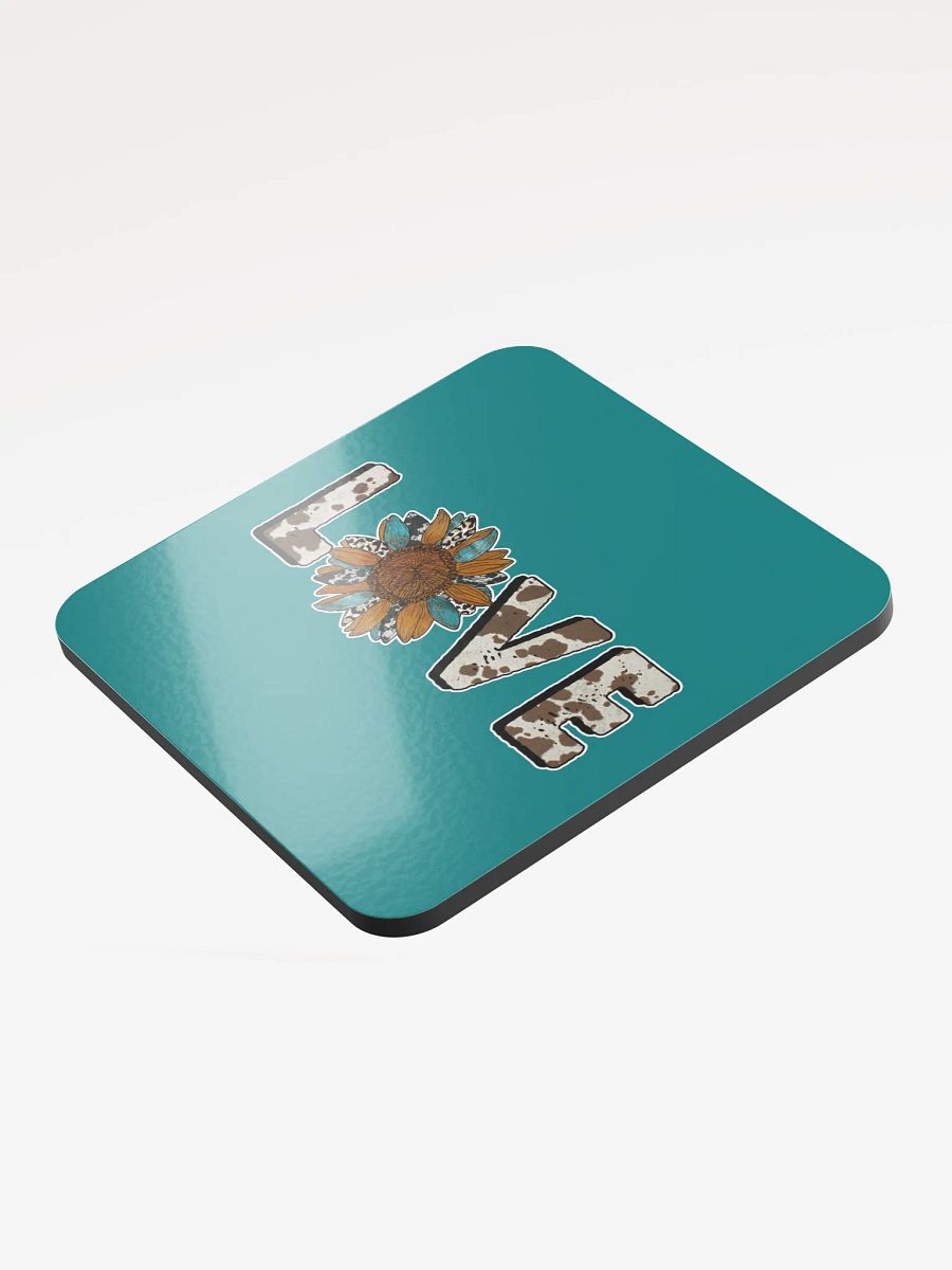 Sunflower Love Cork Coaster product image (3)