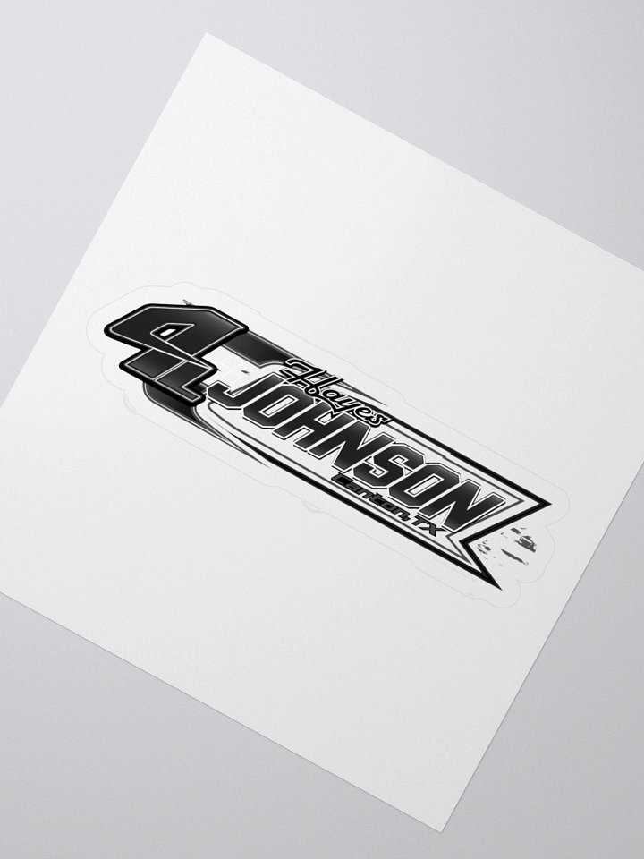 Hayes Johnson 4L Racing Sticker product image (2)