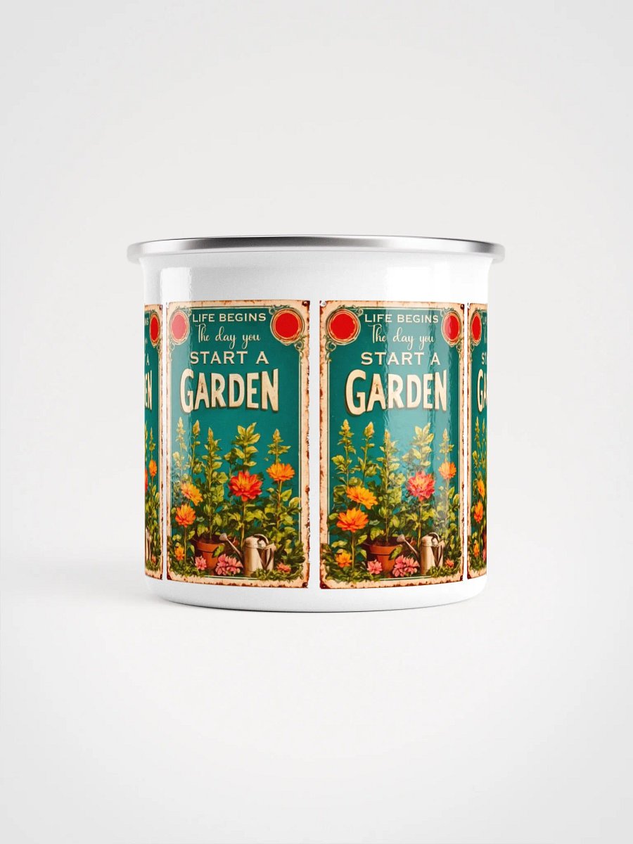 Life begins the day you start a garden mug product image (4)