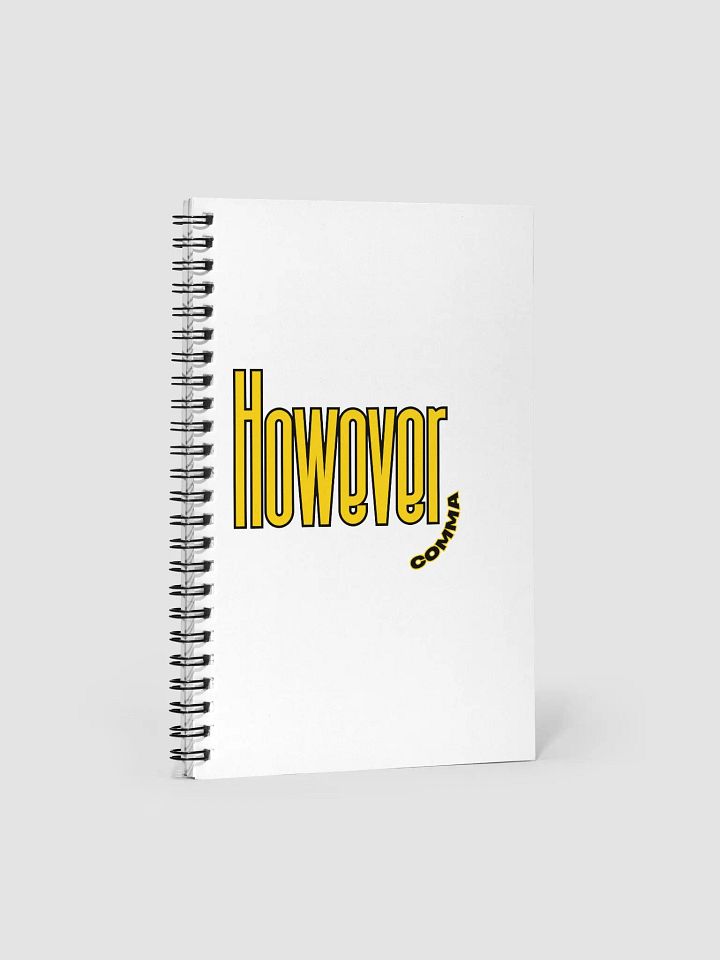 HOWEVER [COMMA] NOTEBOOK product image (1)